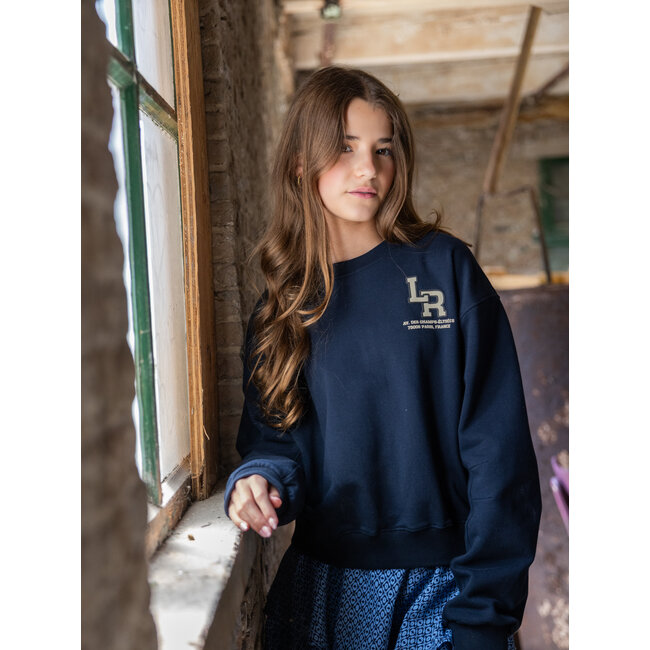 LOOXS 10sixteen winter sweater meisjes - donker navy blauw