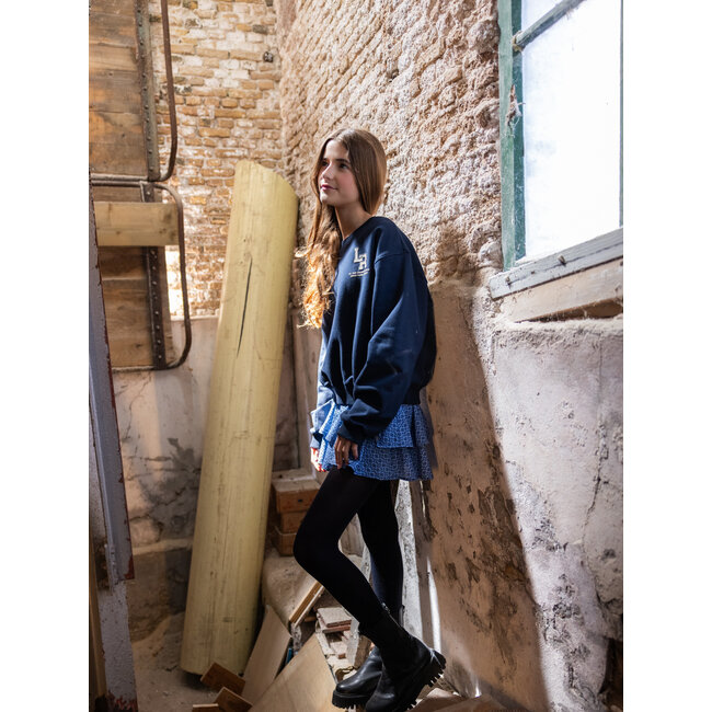 LOOXS 10sixteen winter sweater meisjes - donker navy blauw