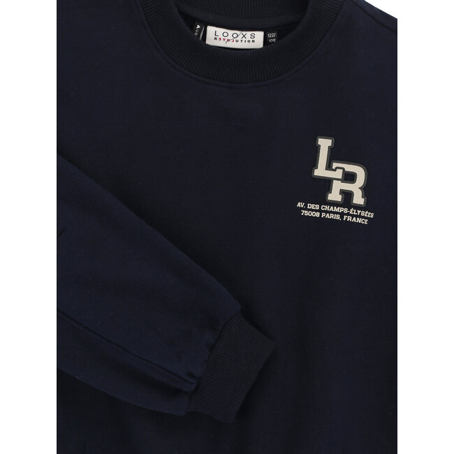 LOOXS 10sixteen winter sweater meisjes - donker navy blauw