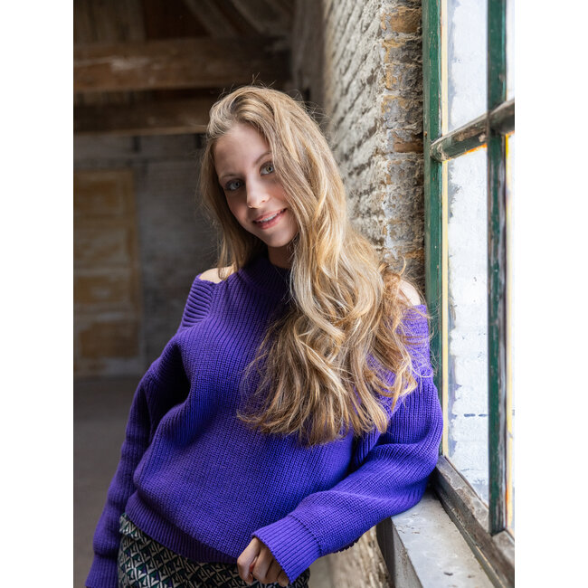 LOOXS 10sixteen winter trui meisjes -  paars