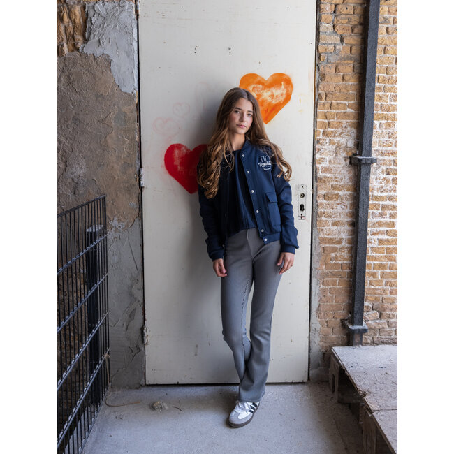 LOOXS 10sixteen winter broek meisjes - blauw - gestreept