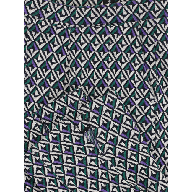 LOOXS 10sixteen winter broek meisjes - groen - jaquard