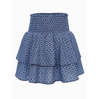 LOOXS 10sixteen winter skort meisjes - blauw - etnische print