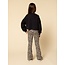 LOOXS Little winter broek meisjes - zand - luipaard/jaquard