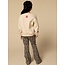 LOOXS Little winter broek meisjes - zand - luipaard/jaquard