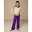 LOOXS Little winter sweat broek meisjes - paars - sportief/scuba