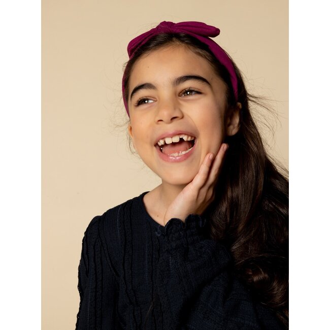 LOOXS Little winter top kant meisjes - grijs