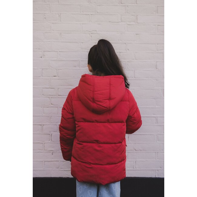 LOOXS Little winter jas meisjes - rood