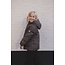 LOOXS Little winter jas meisjes - bruin/zwart - panter