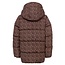 LOOXS Little winter jas meisjes - bruin/zwart - panter