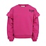 LOOXS Little winter sweater meisjes - roze - ruffle