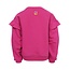 LOOXS Little winter sweater meisjes - roze - ruffle