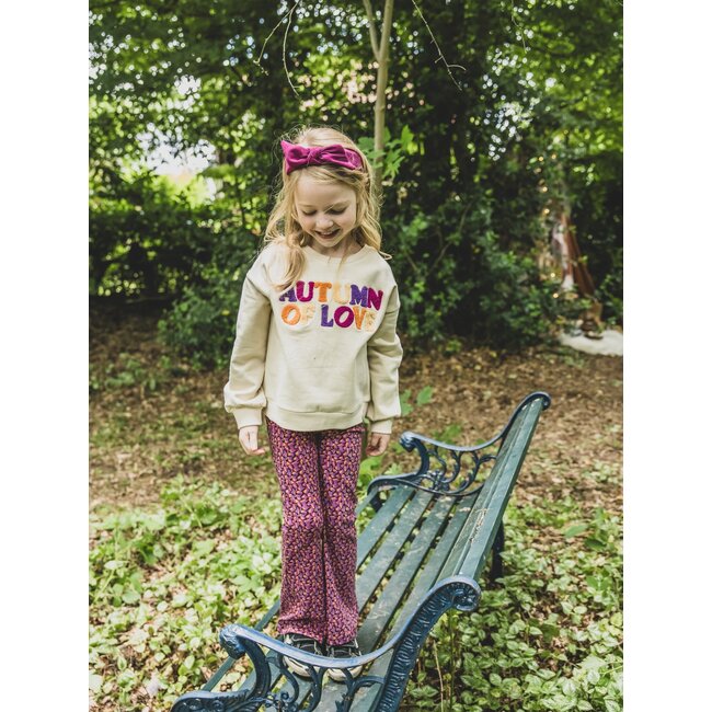 LOOXS Little winter sweater meisjes - wit