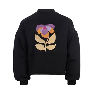 LOOXS Little winter sweater meisjes - grijs LOOXS Little winter sweater meisjes - grijs