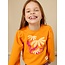 LOOXS Little winter sweater meisjes - oranje - sportief/scuba