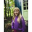 LOOXS Little winter sweater meisjes - paars - sportief/scuba