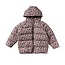 Your wishes winter winterjas meisjes - oranje - Sweet Leopard - puffer