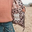Your wishes winter winterjas meisjes - oranje - Sweet Leopard - puffer