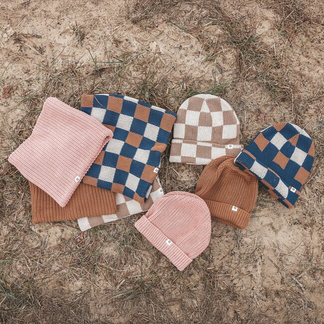 Your wishes winter sjaal meisjes - roze - gebreid