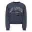 Kids ONLY winter sweater meisjes - blauw - KogSweat - loose fit