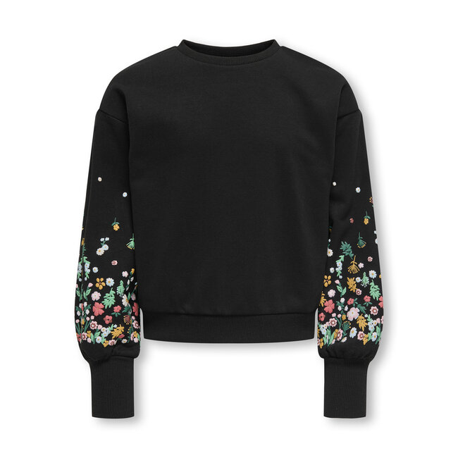 Kids ONLY winter sweater meisjes - zwart - KogBrooke - regular fit