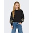 Kids ONLY winter sweater meisjes - zwart - KogBrooke - regular fit