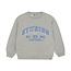 Daily7 winter sweater jongens - grijs - oversized/print