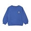 Daily7 winter sweater jongens - blauw - oversized/tekstprint