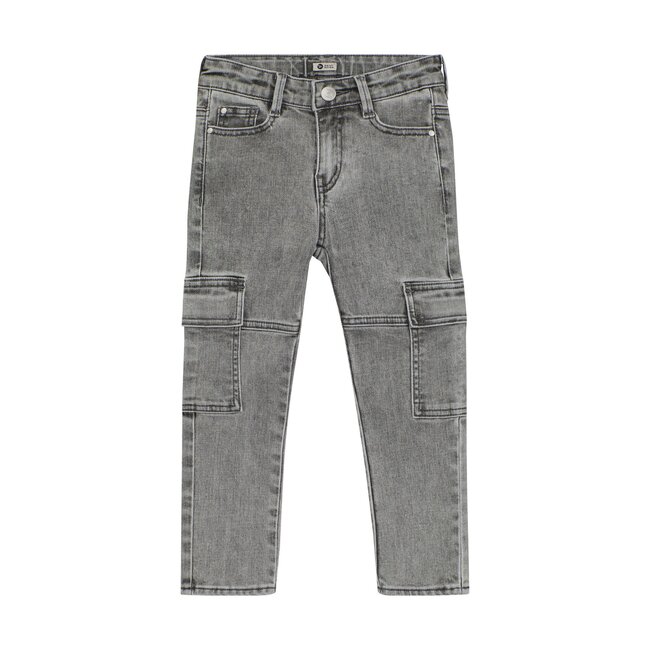 Daily7 winter cargo jeansbroek jongens - grijs - straight fit