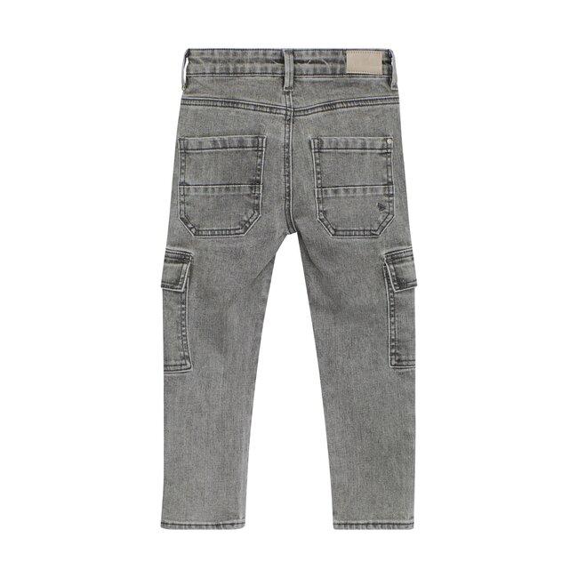 Daily7 winter cargo jeansbroek jongens - grijs - straight fit