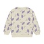 Daily7 winter sweater meisjes - wit - bloemen