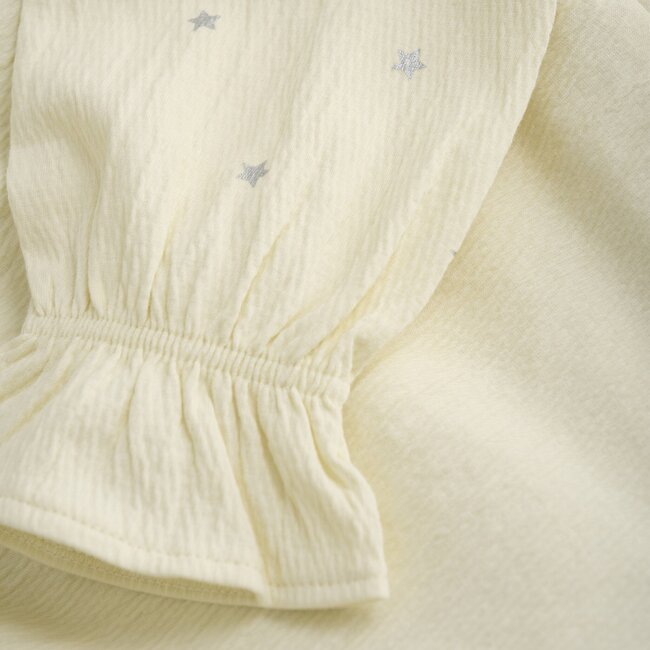 Daily7 winter t-shirt meisjes - wit - longsleeve/Smock