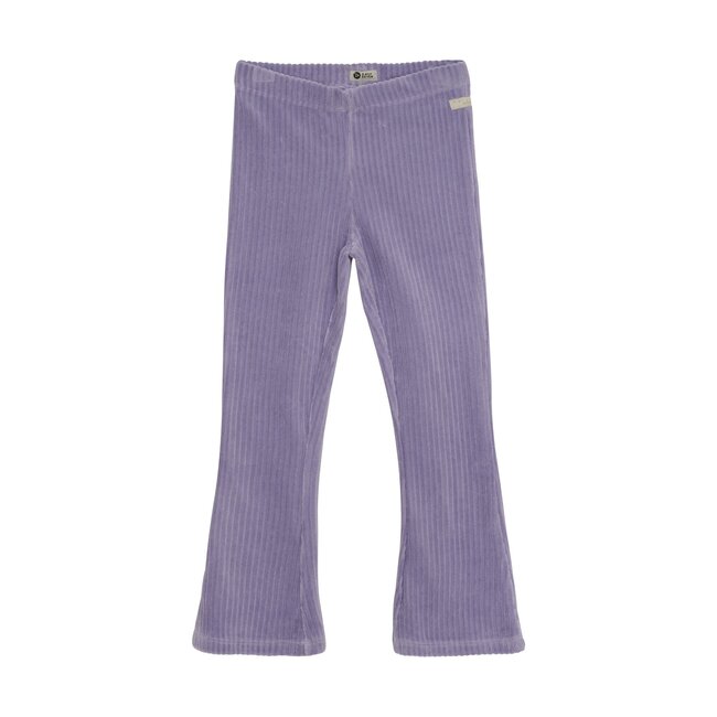 Daily7 winter flare broek meisjes - paars - velvet