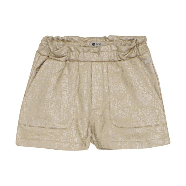Daily7 winter short meisjes - zand - paperbag/fancy