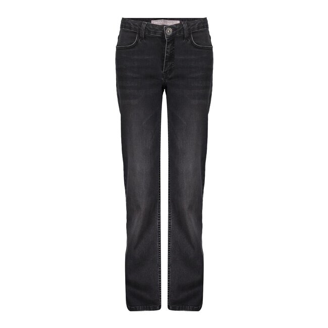 Geisha winter wide leg jeans meisjes - zwart