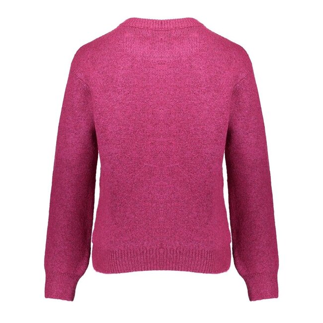 Geisha winter trui meisjes - roze/zwart - NYC