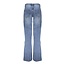 Geisha winter jeans meisjes - blauw - piping