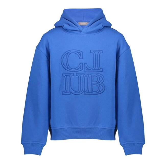 Geisha winter hoodie meisjes - blauw - club