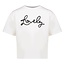 Geisha winter t-shirt meisjes - wit/zwart - lovely