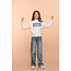 Geisha winter sweater meisjes - beige/blauw - boston
