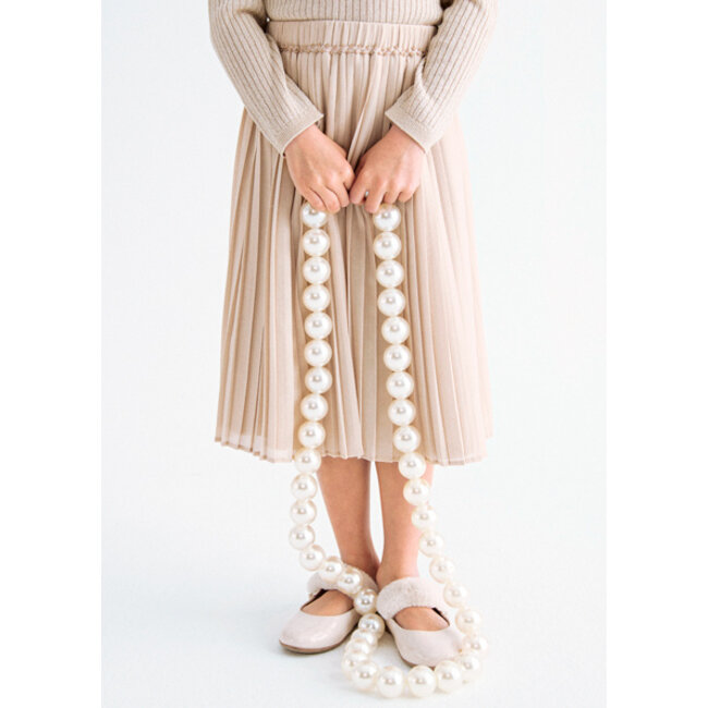 Abel & Lula winter midi rok meisjes - beige