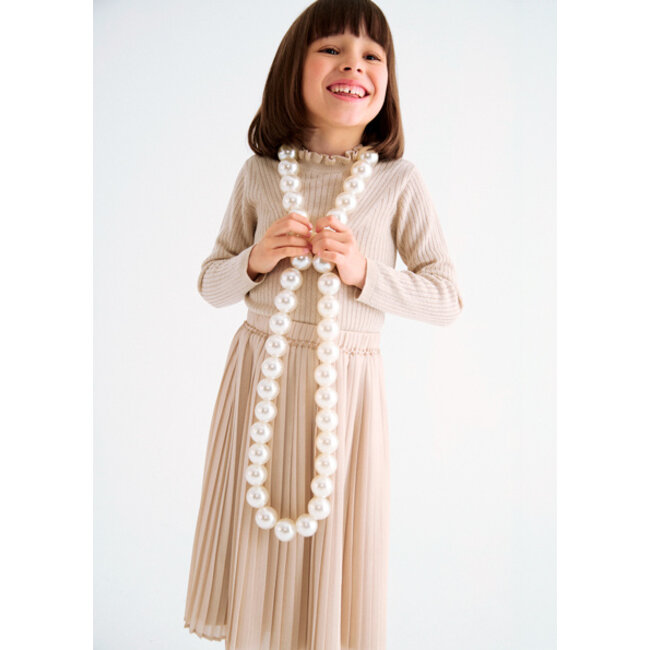 Abel & Lula winter midi rok meisjes - beige