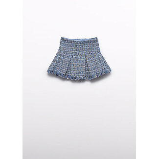 Abel & Lula winter rok meisjes - licht blauw