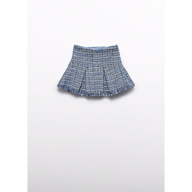 Abel & Lula winter rok meisjes - licht blauw
