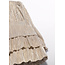 Abel & Lula winter rok-set meisjes - beige - gebreid - geplooid