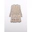 Abel & Lula winter rok-set meisjes - beige - gebreid - geplooid