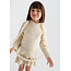 Abel & Lula winter rok-set meisjes - beige - gebreid