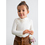 Abel & Lula winter sweater meisjes - wit - turtleneck - gebreid