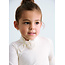 Abel & Lula winter sweater meisjes - wit - turtleneck - gebreid