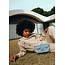 Abel & Lula winter broek-set meisjes - beige - gebreid